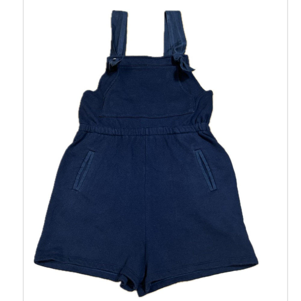 Saturday Sunday by Anthropologie Navy Blue short Overalls M